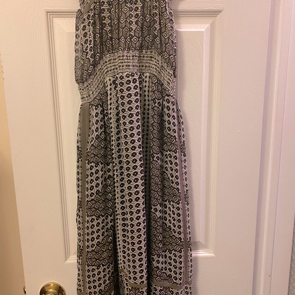 Joie Silk Printed Maxi Dress S - Picture 5 of 14